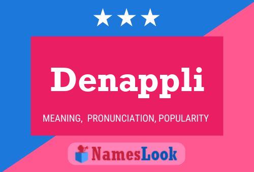 Denappli Name Poster