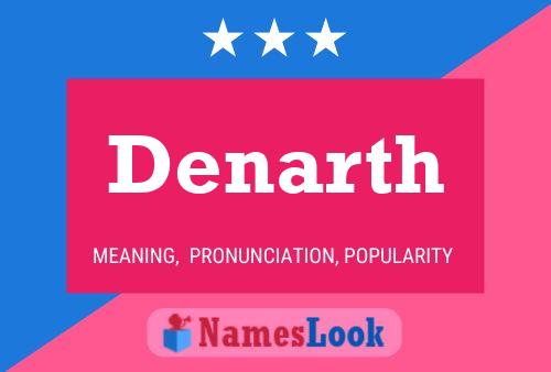 Denarth Name Poster