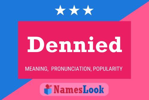 Dennied Name Poster