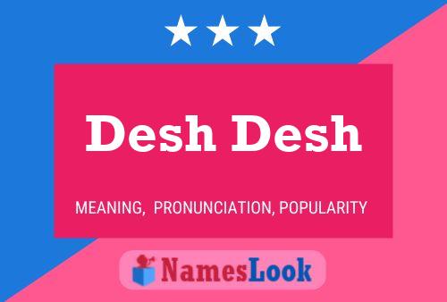 Desh Desh Name Poster