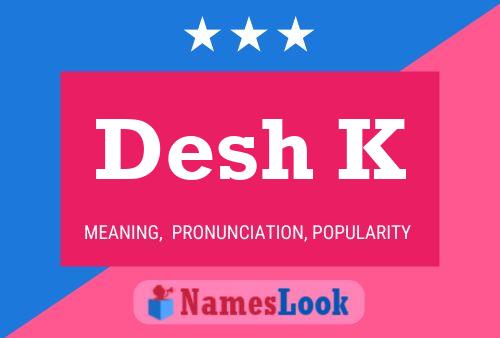 Desh K Name Poster