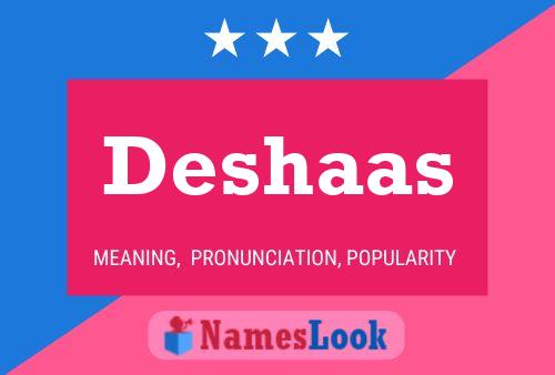 Deshaas Name Poster