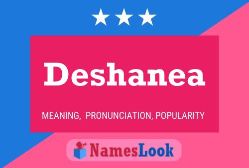 Deshanea Name Poster