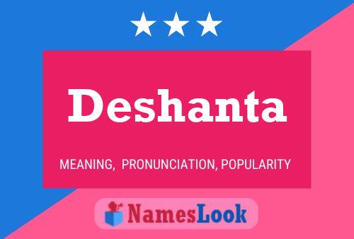 Deshanta Name Poster