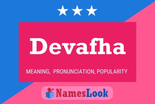 Devafha Name Poster