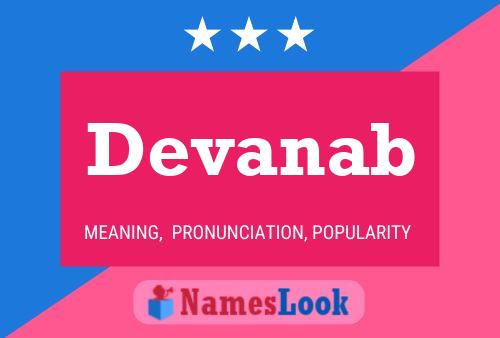 Devanab Name Poster