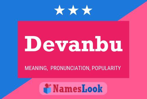 Devanbu Name Poster