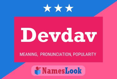 Devdav Name Poster