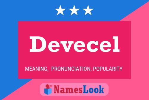 Devecel Name Poster