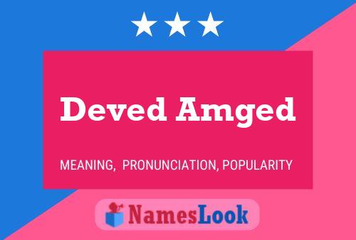 Deved Amged Name Poster