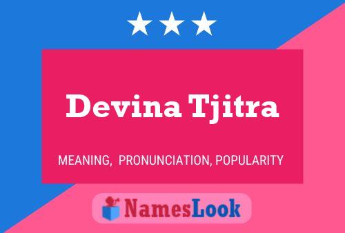 Devina Tjitra Name Poster