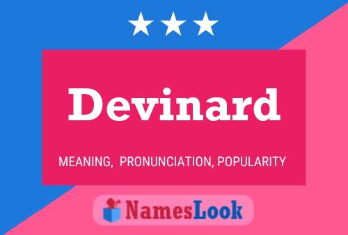 Devinard Name Poster