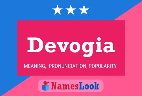 Devogia Name Poster