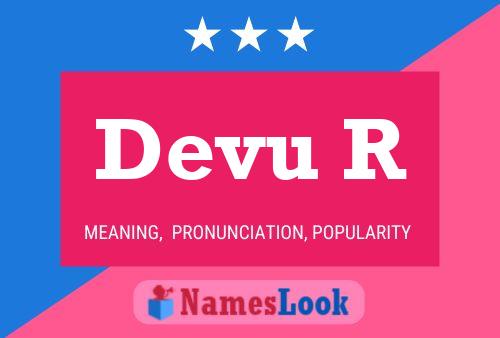 Devu R Name Poster