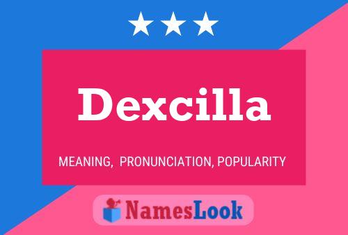 Dexcilla Name Poster