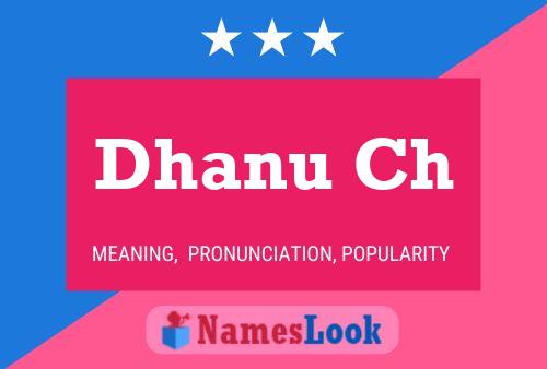 Dhanu Ch Name Poster