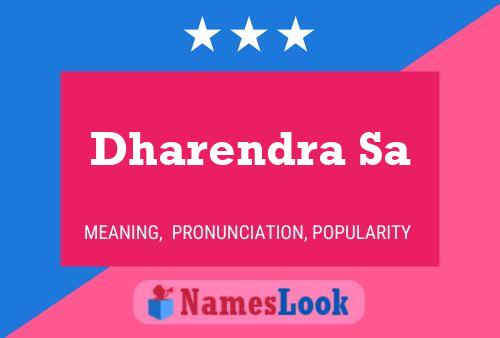 Dharendra Sa Name Poster