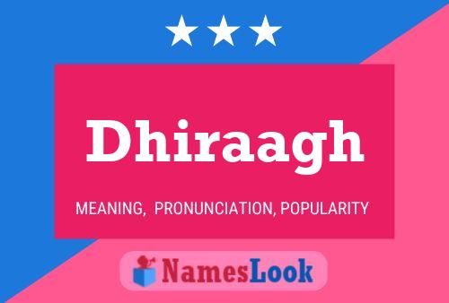 Dhiraagh Name Poster