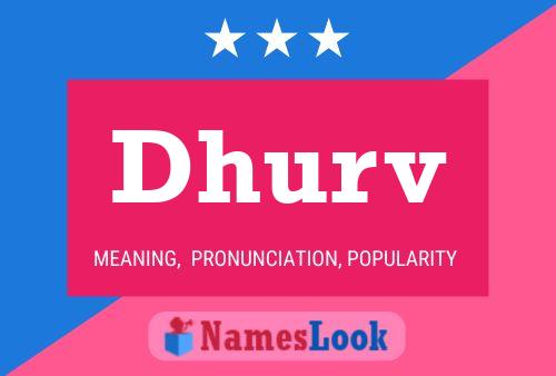 Dhurv Name Poster