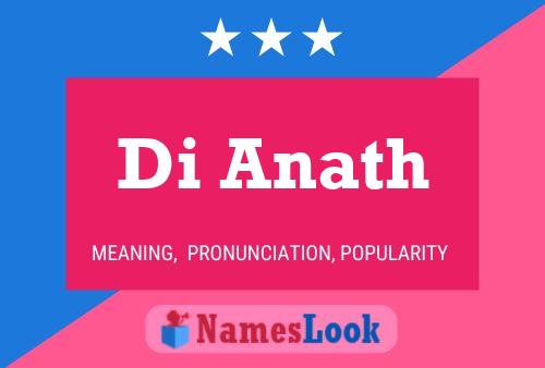 Di Anath Name Poster