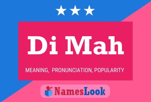 Di Mah Name Poster