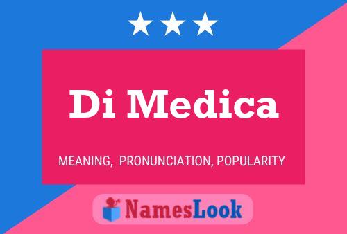 Di Medica Name Poster