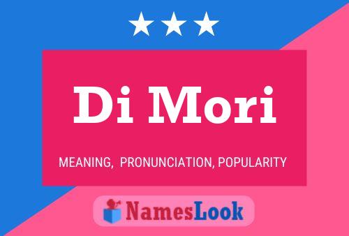 Di Mori Name Poster