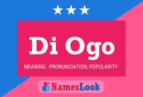 Di Ogo Name Poster