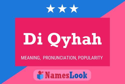 Di Qyhah Name Poster