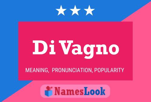 Di Vagno Name Poster