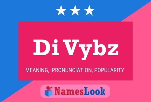 Di Vybz Name Poster