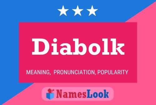 Diabolk Name Poster