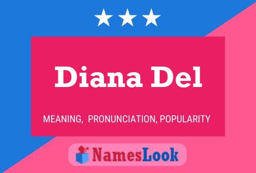 Diana Del Name Poster