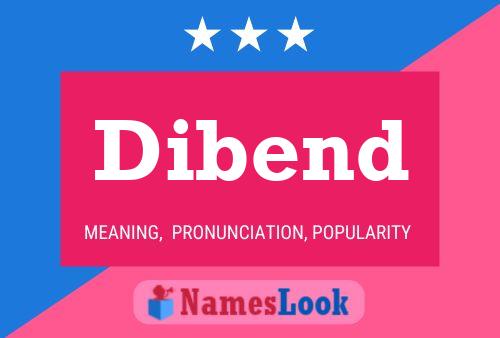 Dibend Name Poster