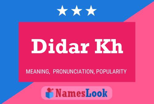 Didar Kh Name Poster