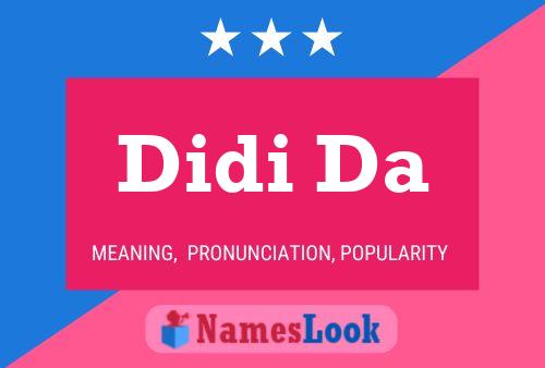 Didi Da Name Poster