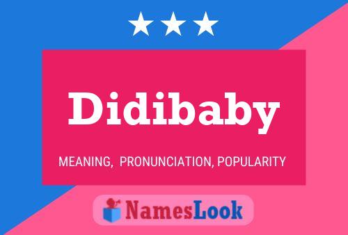 Didibaby Name Poster