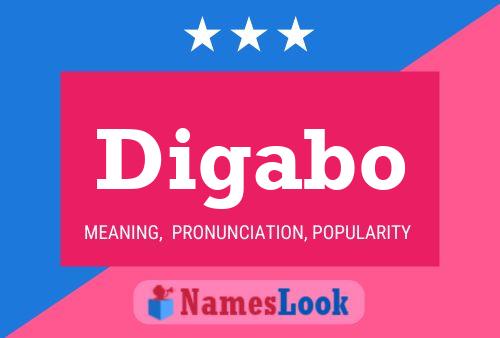 Digabo Name Poster