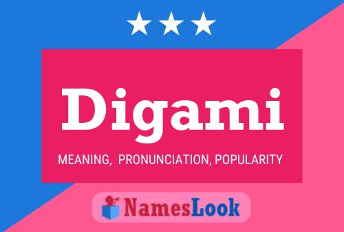 Digami Name Poster