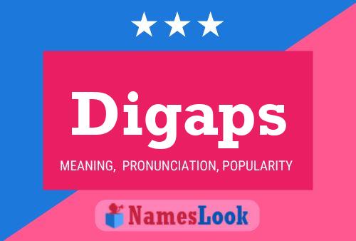 Digaps Name Poster