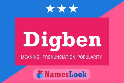 Digben Name Poster