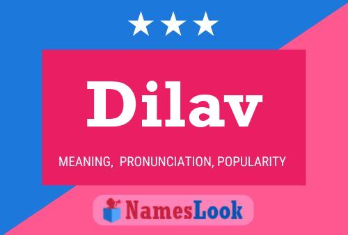 Dilav Name Poster