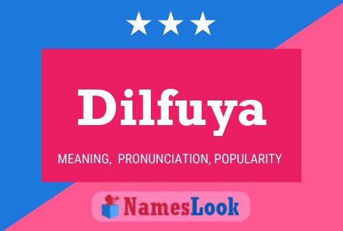 Dilfuya Name Poster