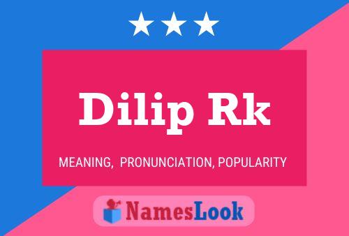 Dilip Rk Name Poster