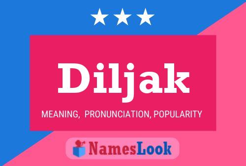 Diljak Name Poster