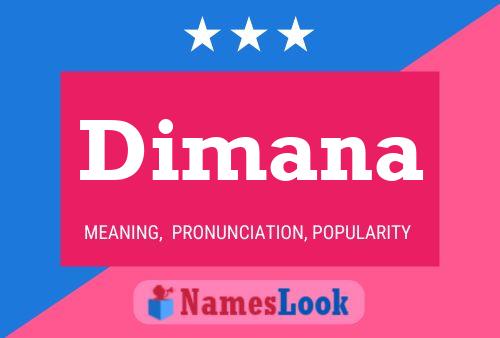 Dimana Name Poster