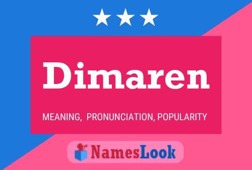 Dimaren Name Poster