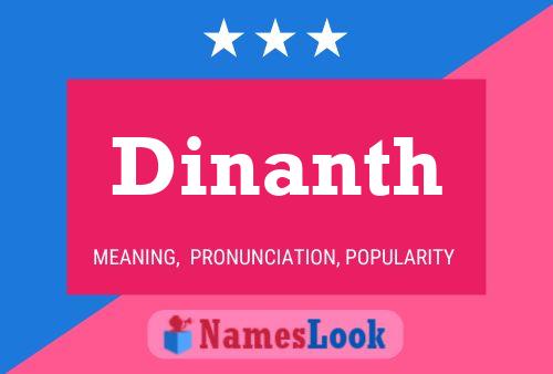 Dinanth Name Poster