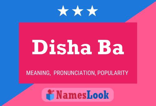 Disha Ba Name Poster