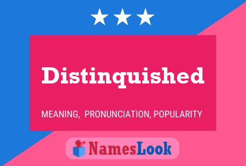 Distinquished Name Poster